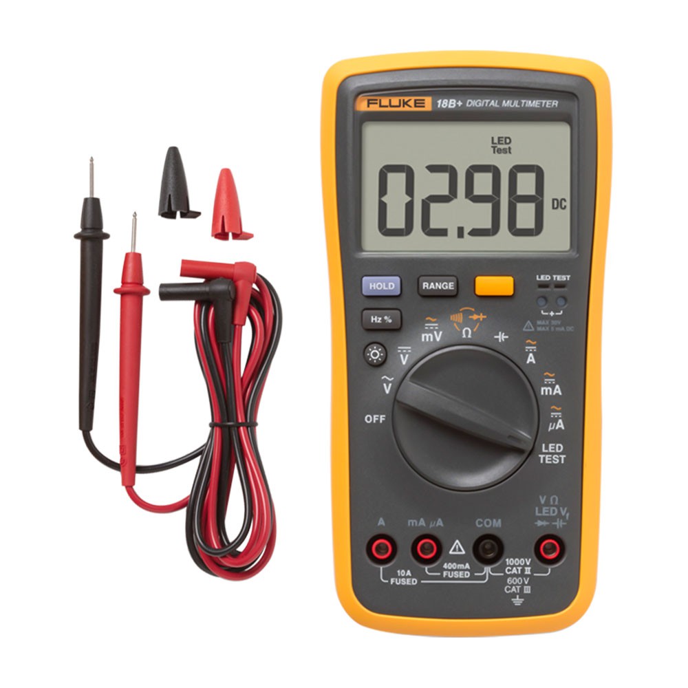 Orginal FLUKE F18B+/18B+ 4000 Counts Multimeter Portable Digital