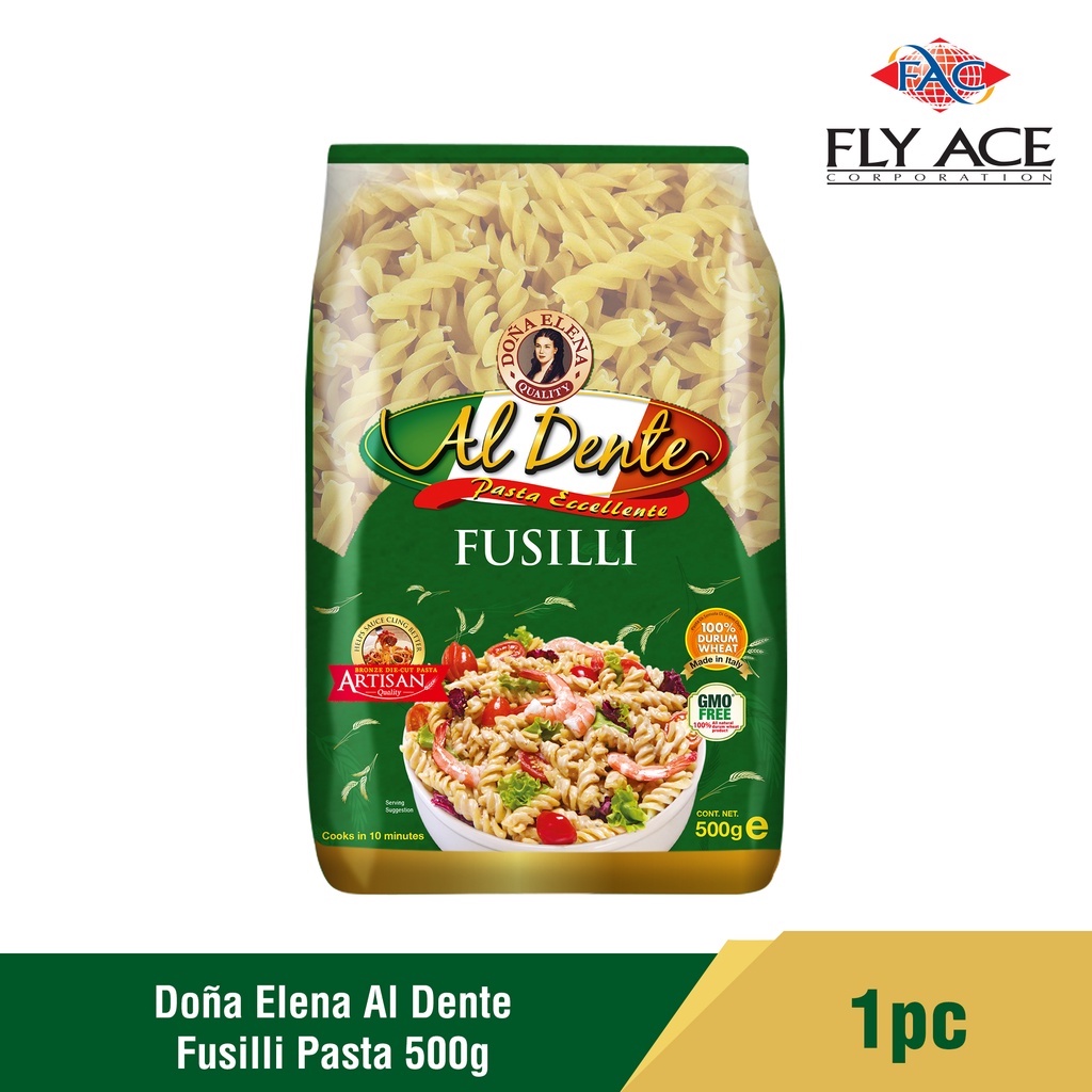 Doña Elena Al Dente Fusilli Pasta 500g Shopee Philippines