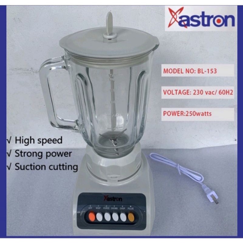 Blender Blender Heavy Duty Electric mixer Portable Blender Astron 1.5L Shopee Philippines