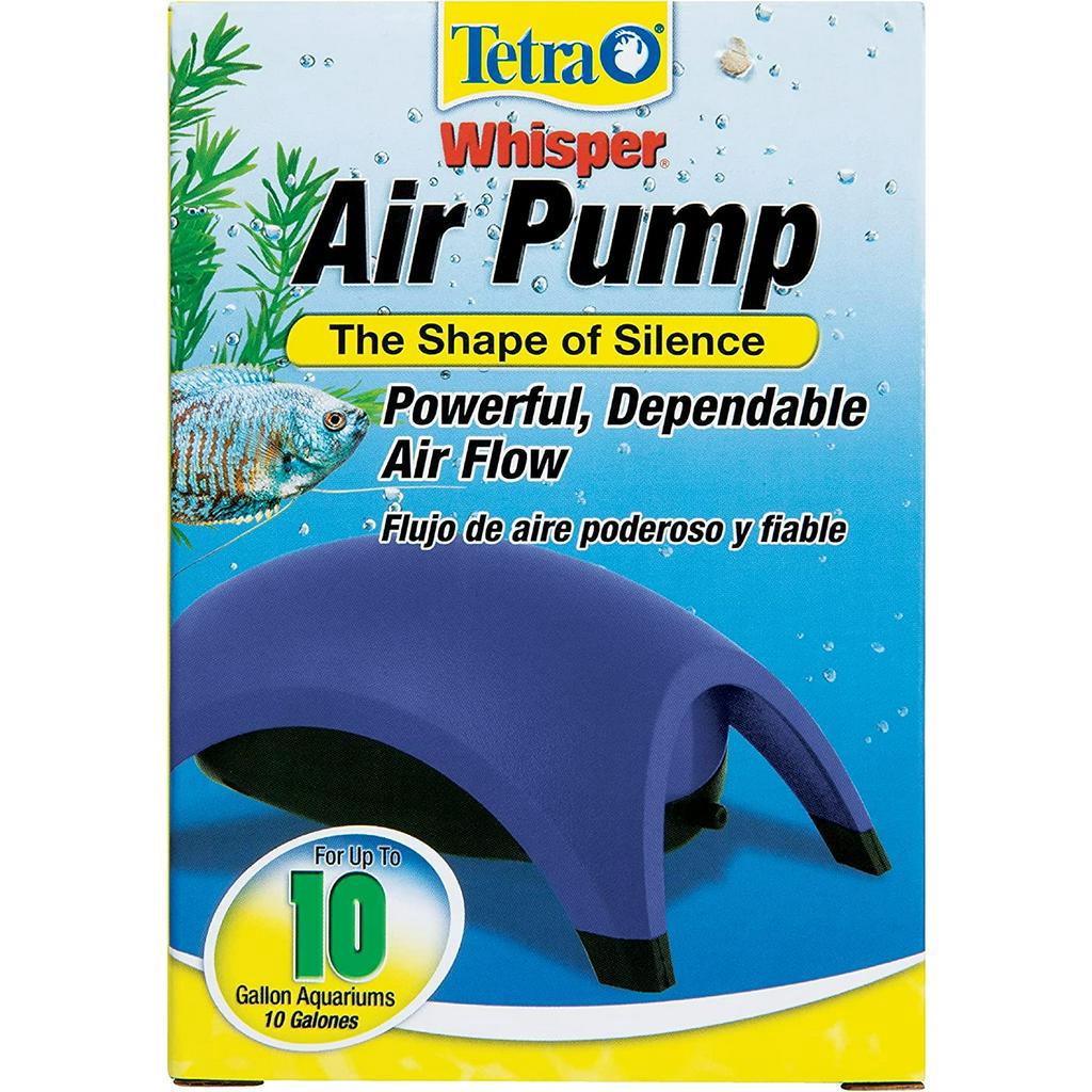 Tetra Whisper Air Pump The Shape Of Silence For Up To 10 Gallon