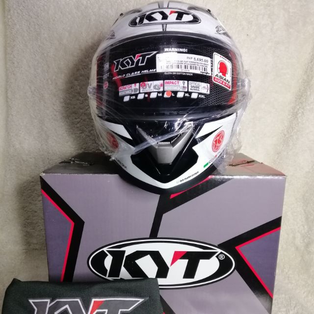 ORIGINAL KYT Vendetta Full Face Helmet size Large Shopee Philippines