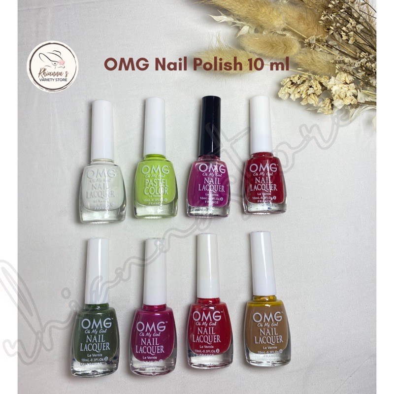 OMG Nail Polish (COD) Shopee Philippines