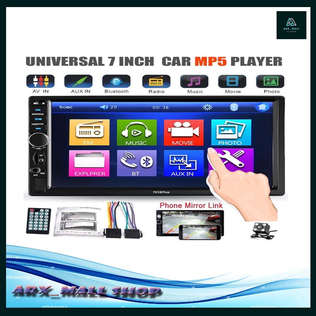 Anson Car MP5 Player 7" TFT HD Touch Screen Shopee Philippines