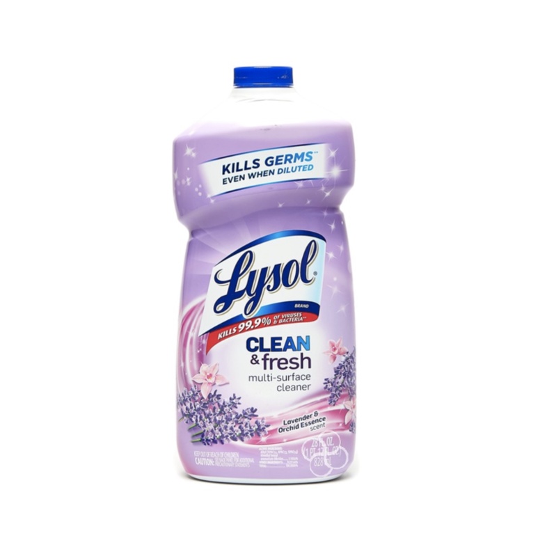 Lysol Clean & Fresh MultiSurface Cleaner Lavender & Orchid Essence