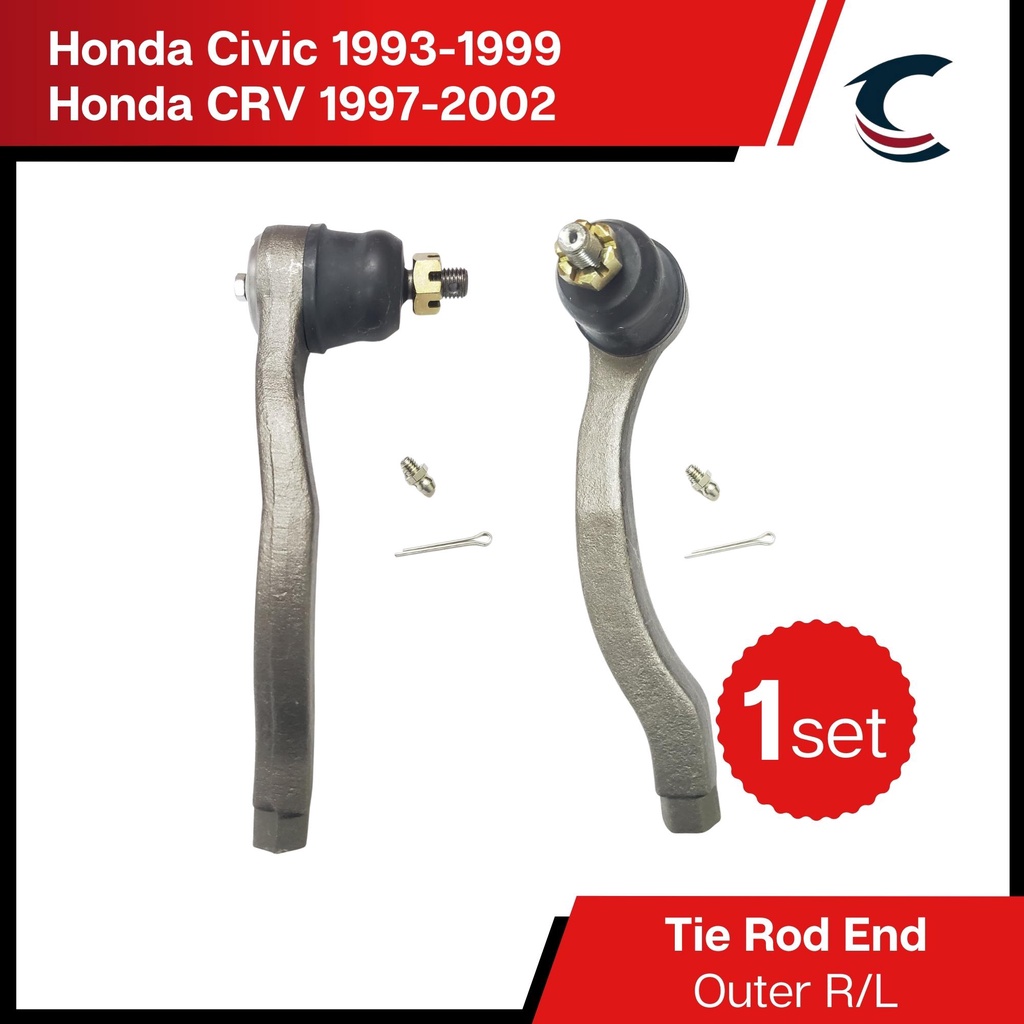 Tie Rod End (0705-0151/2 set) Outer R/L Honda Civic 1993-1999, CRV 1997