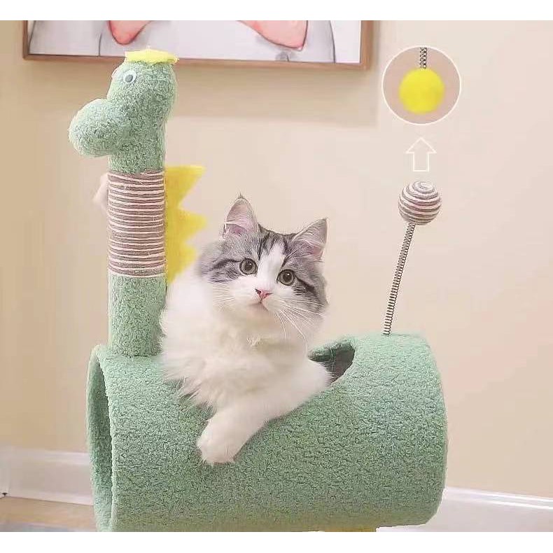 good Small cat apartment cat tree onestop indoor game cat tower