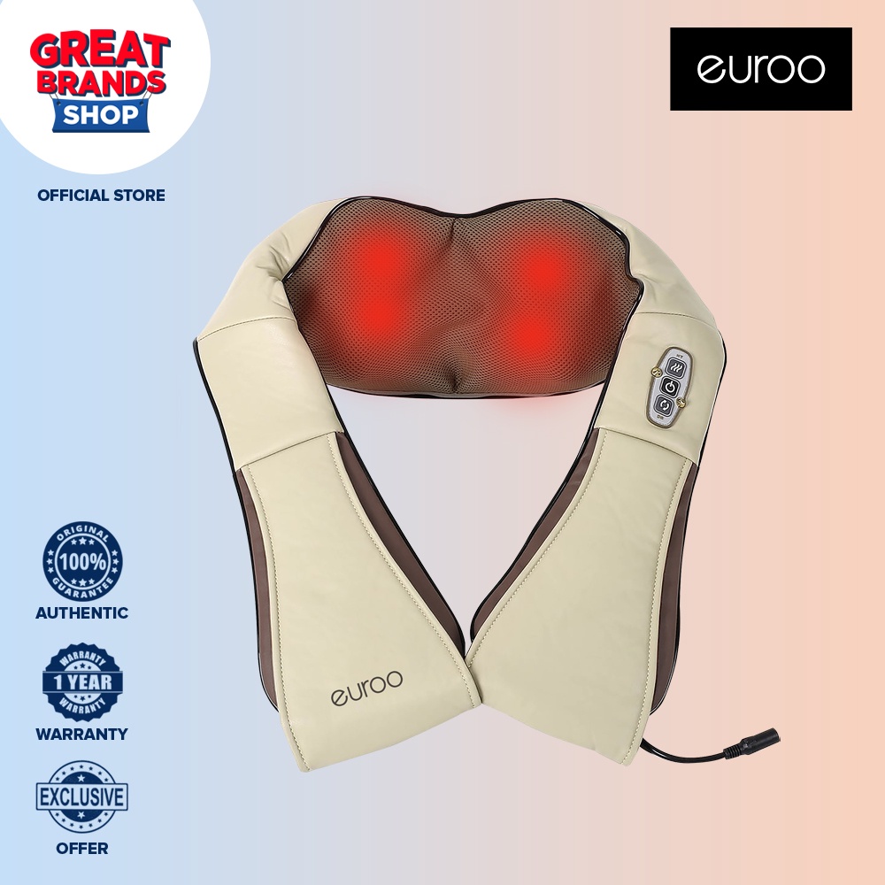 Great Brands Shop ERUOO EHW201NBM Neck & Back Massager Shopee