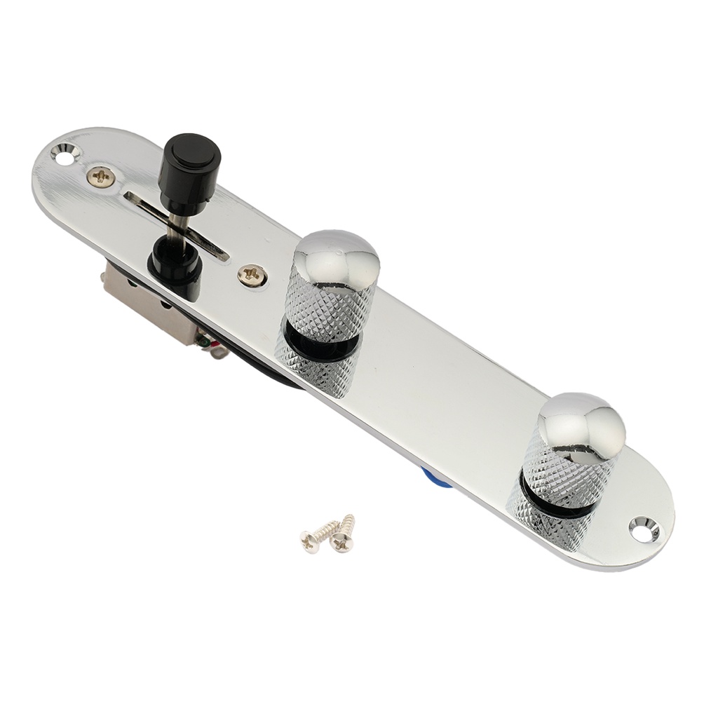 Musiclily 32mm Width Prewired Loaded Telecaster Control Plate for Tele