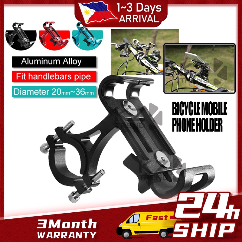 Bicycle Mobile Phone Holder Motorcycle Metal Cellphone Holder For Bike
