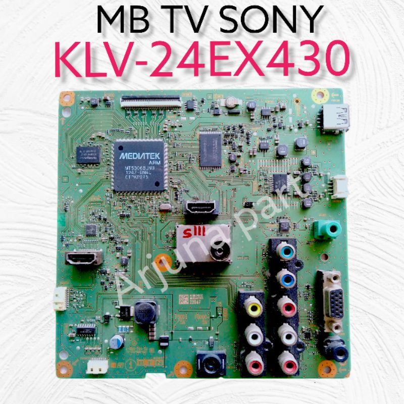 MESIN Sony klv-24ex430 tv Mainboard / MB Sony klv-24ex430 / MB Sony