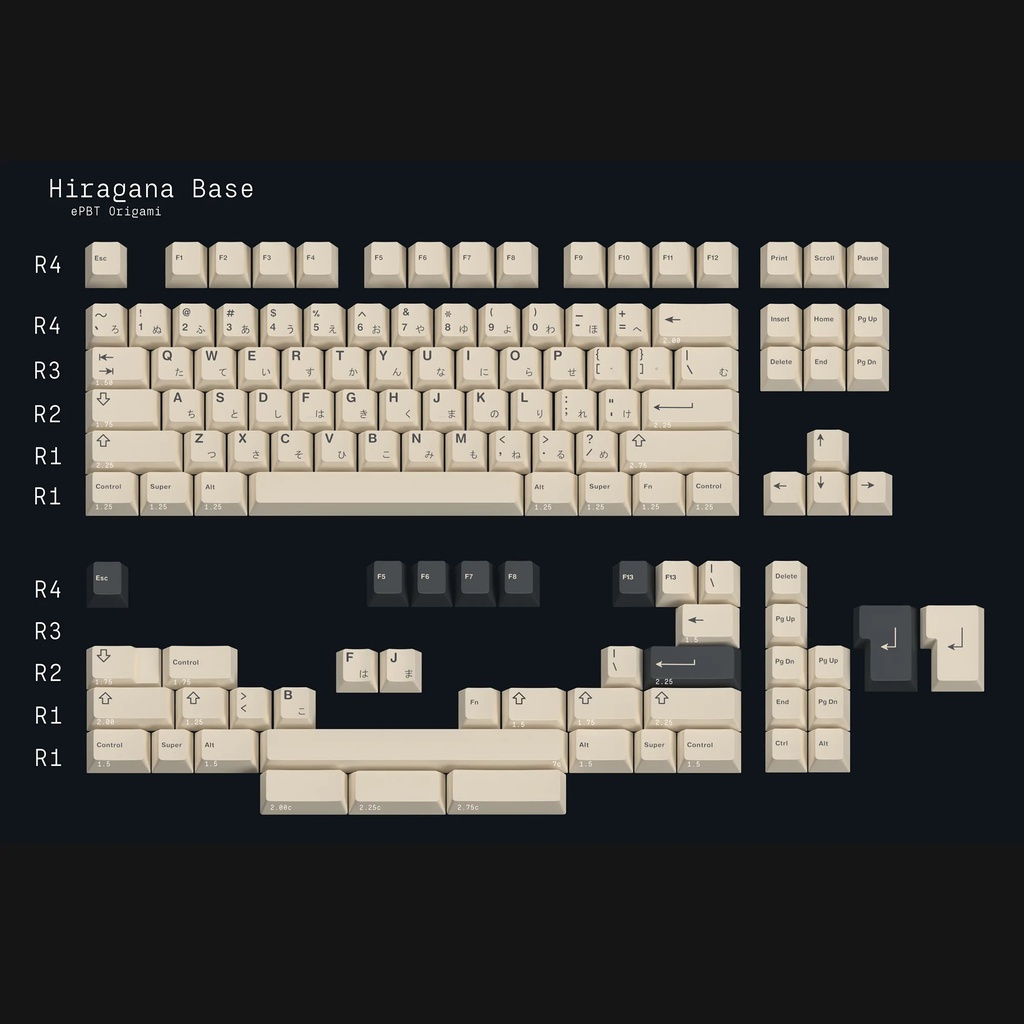 KBDfans Epbt Origami Keycaps Pbt Cherry Accents Kit Shopee Philippines