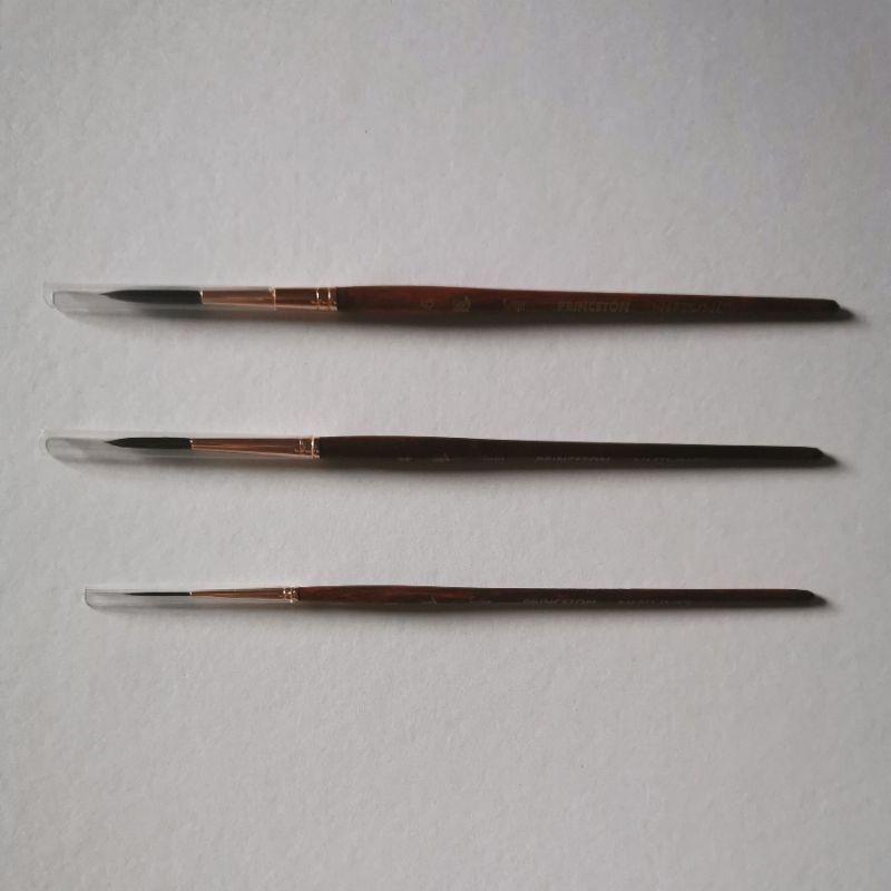 [ON HAND] Script Princeton Artist Brush Neptune Series Synthetic