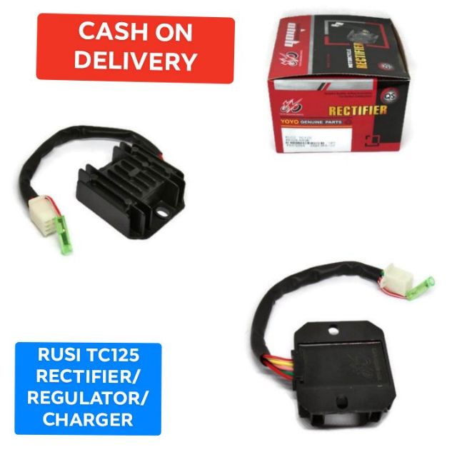 RUSI TC125 RECTIFIER/REGULATOR/CHARGER Shopee Philippines