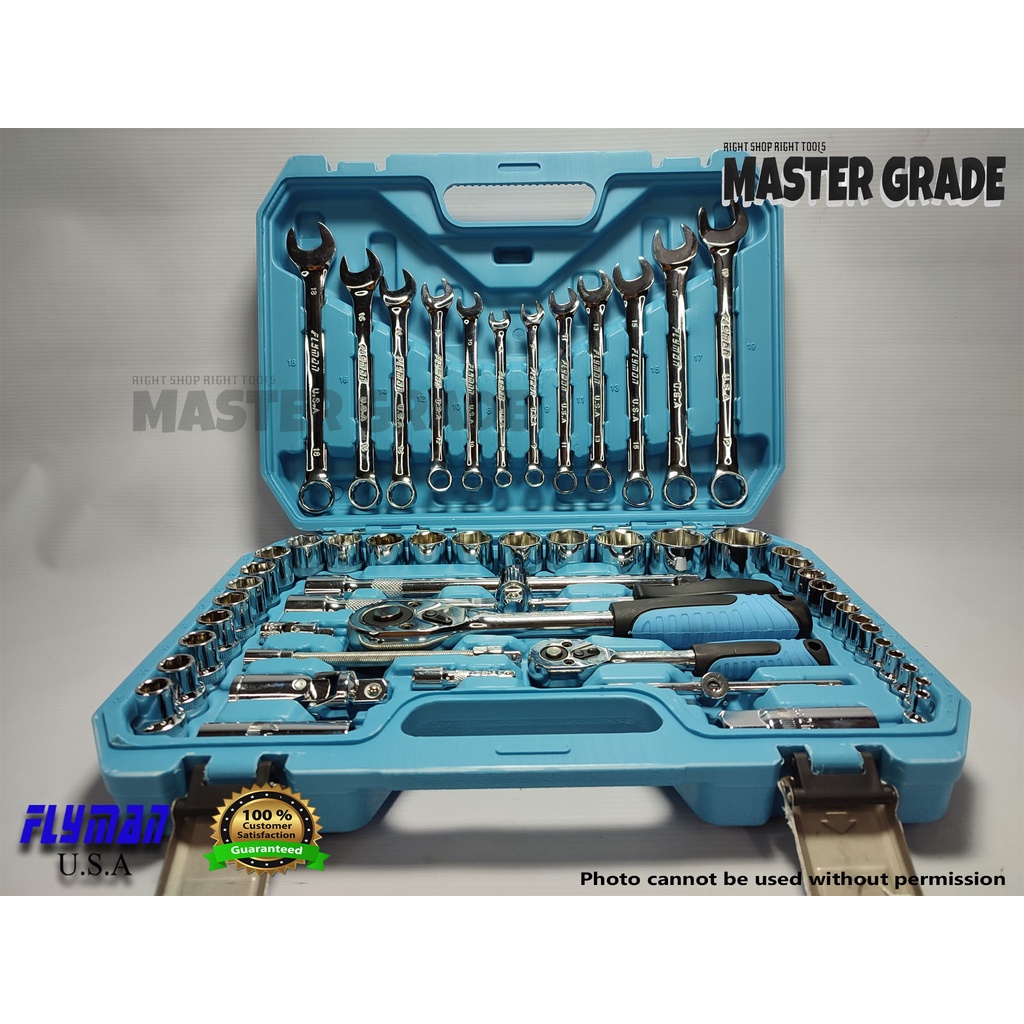 MG ORIGINAL FLYMAN HEAVY DUTY 61 PCS SOCKET SET (COD) Shopee Philippines
