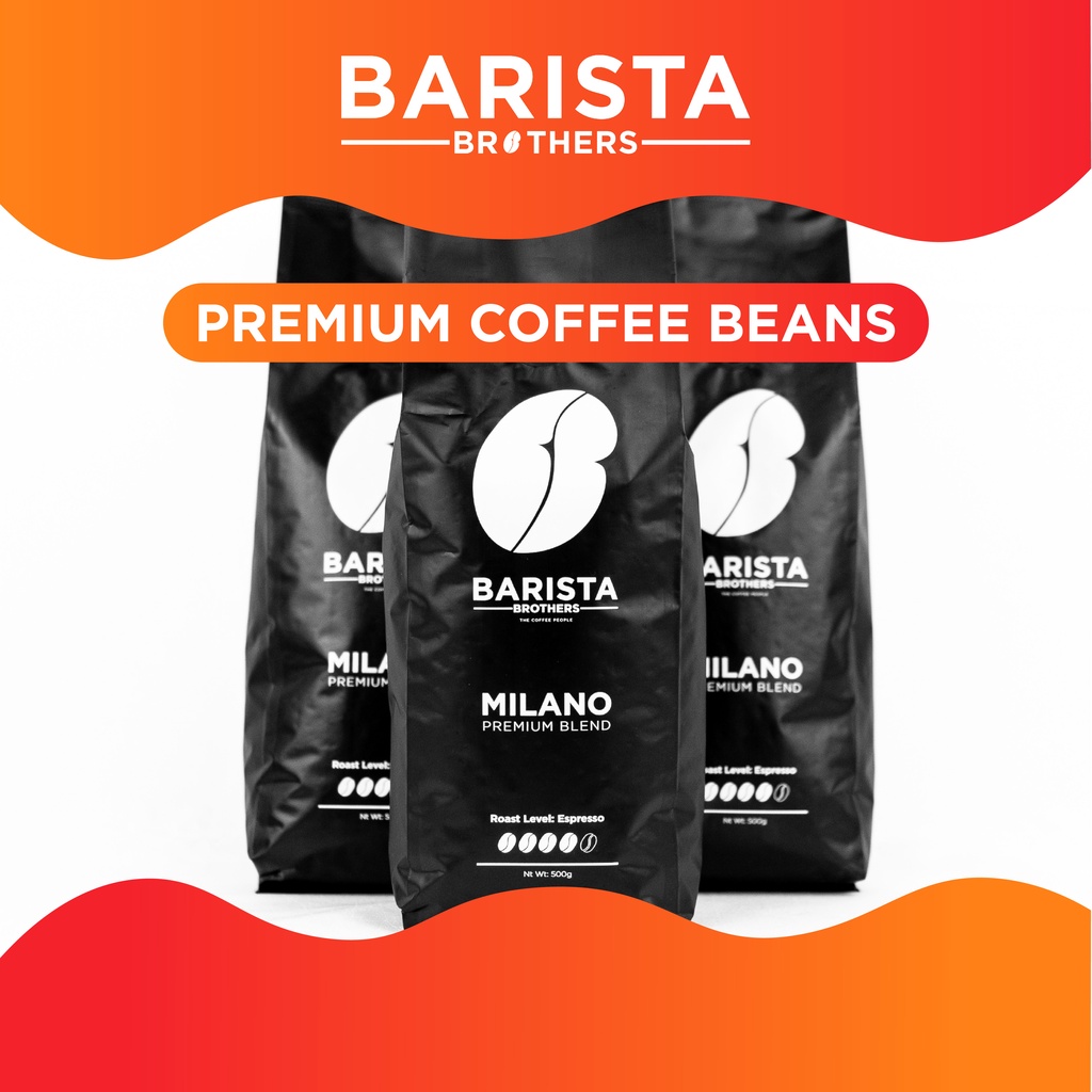 Barista Brothers MILANO Premium Espresso Coffee Beans Shopee Philippines