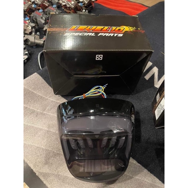 Legit Level 10 Smoke Winker and Tailight for Vespa Sprint and Primavera