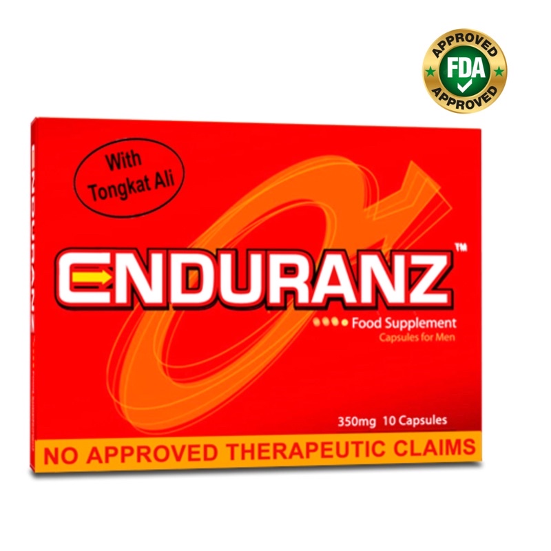 ENDURANZ CAPSULE FOR MEN SOLD PER BOX OF 10 Shopee Philippines
