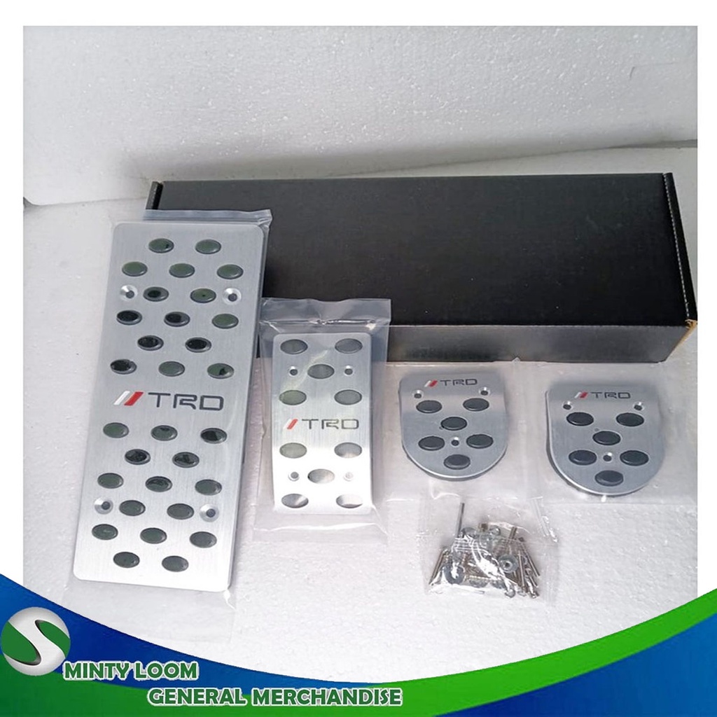 TRD PEDAL PADS FOR MANUAL TRANSMISSION Shopee Philippines