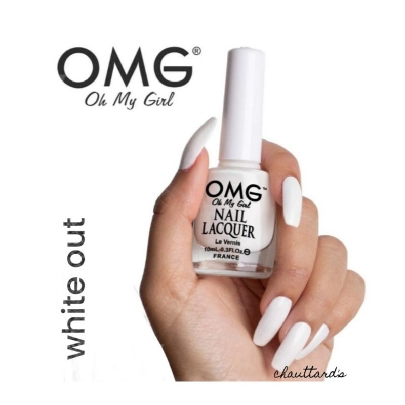 OMG Nail Polish 10ml (White Out) Shopee Philippines