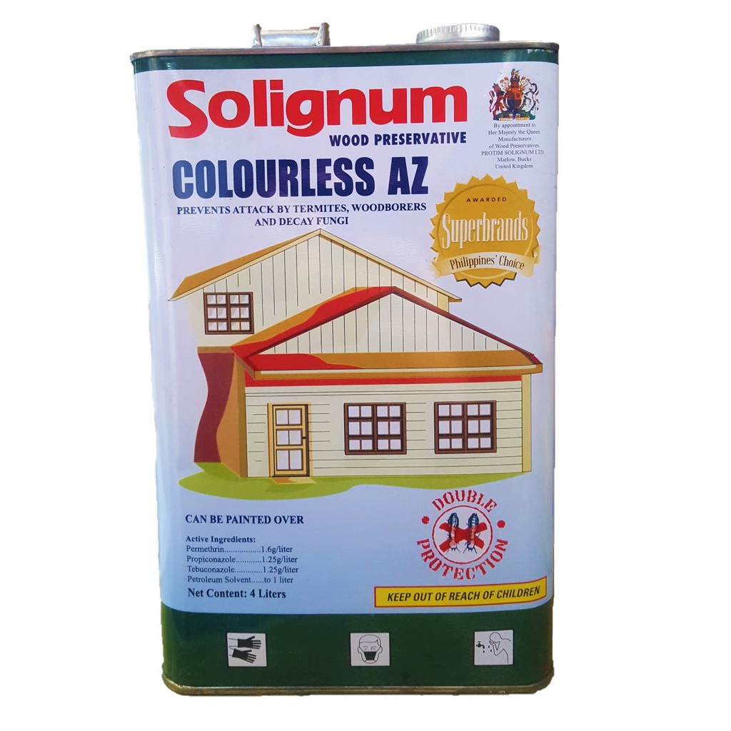 Solignum Wood Preservative for Termite Control 4L Shopee Philippines