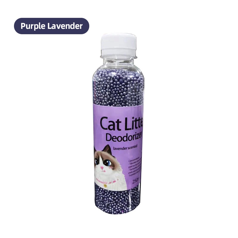 Cat Litter Deodorizer Crystal Cat Litter Box Deodorizer Deodorant Beads