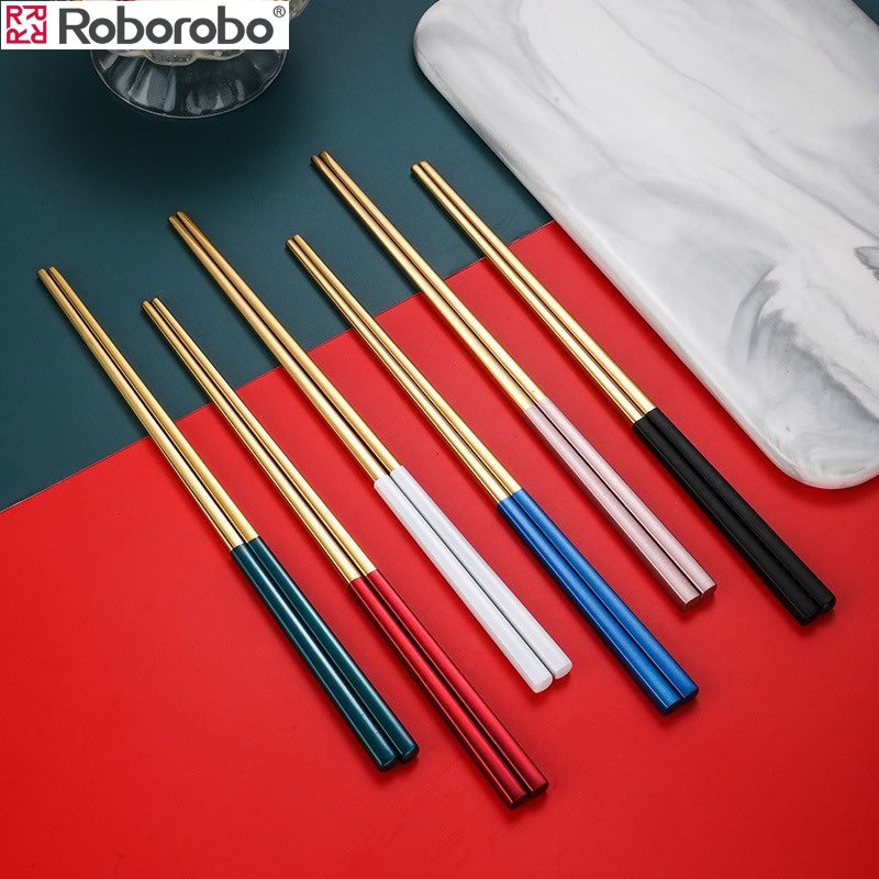 Bili Bili Dining Tool Cutlery New Stainless Steel Chopsticks Shopee