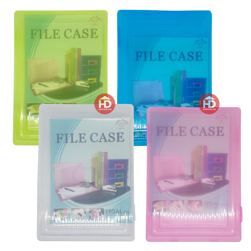 Plastic File Case Legal Size 173 documents papers case Shopee