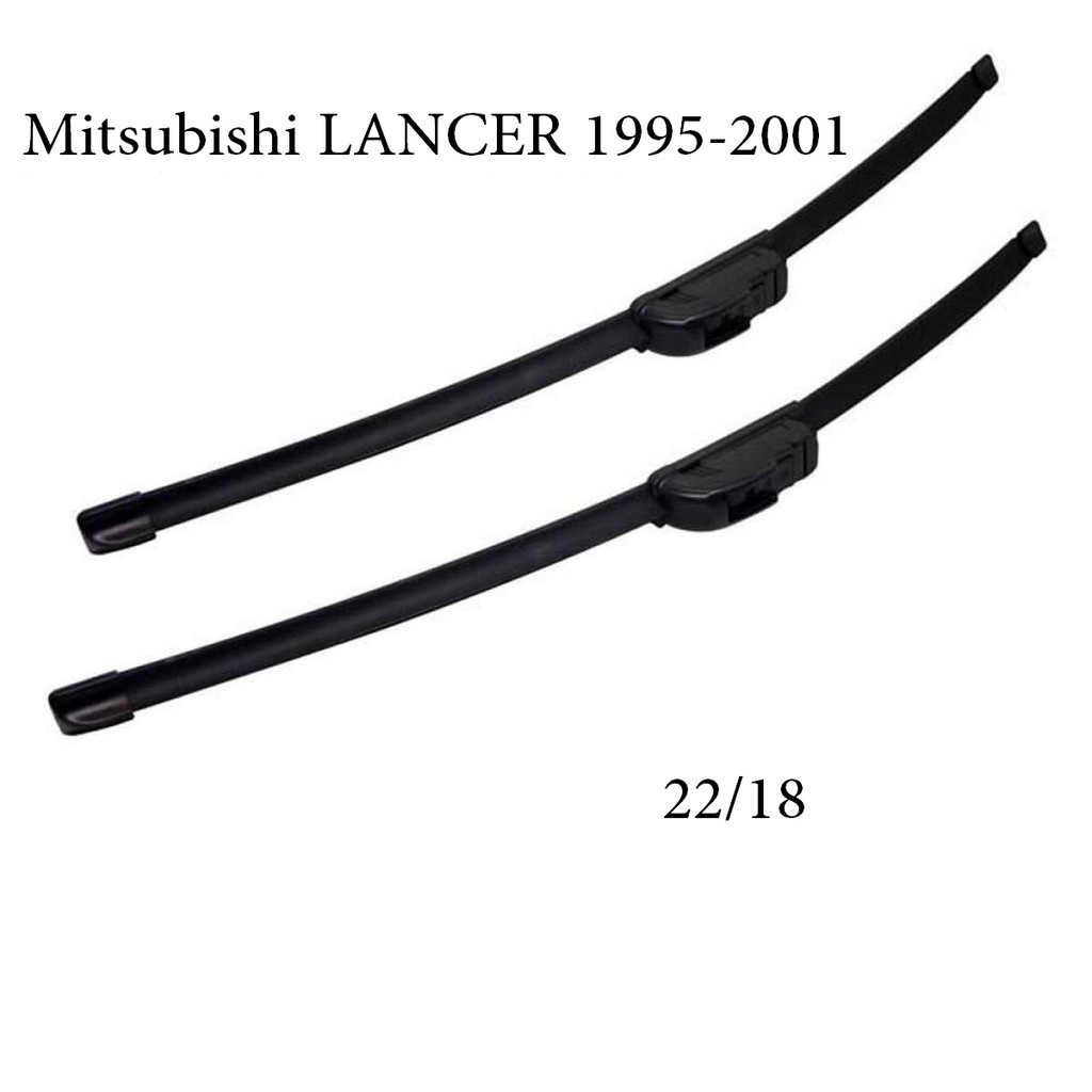 22/18 Mitsubishi LANCER 19952001 Car Wiper Pair of Wipers Blades