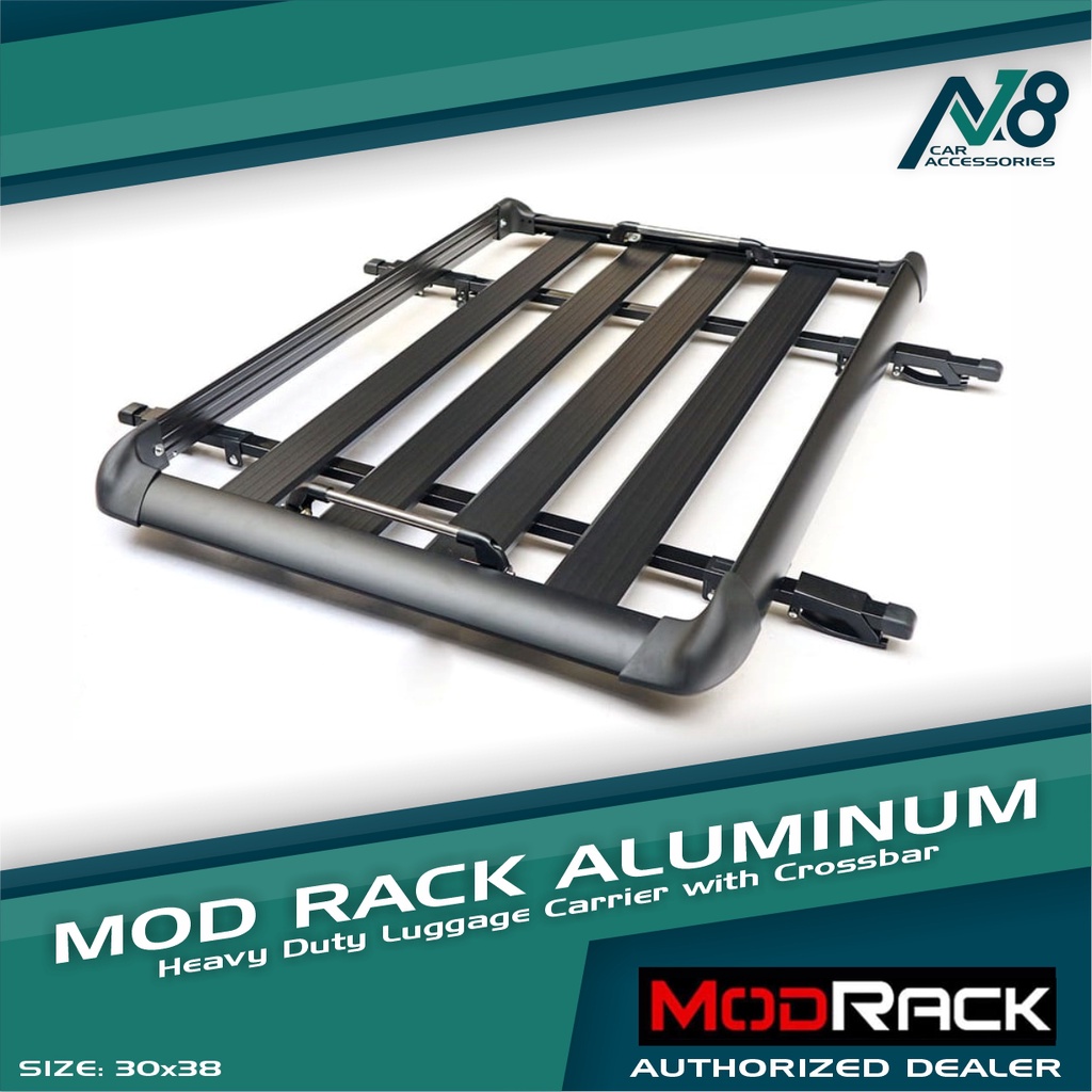 MOD Rack Aluminum Roof Basket Luggage Carrier with Crossbar