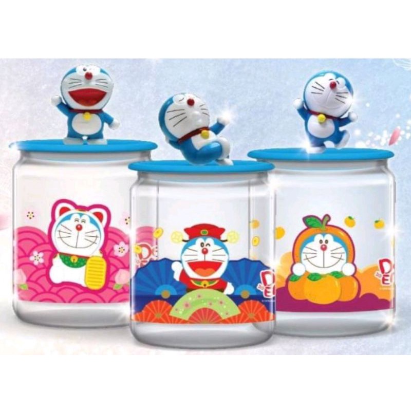 Nivea Doraemon 3D Topper Cookies Jar Doraemon 50th Anniversary Series