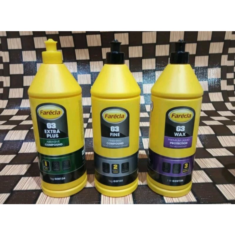 Farecla G3 fine step 1 extra compound repacking 100ml Car Polishing