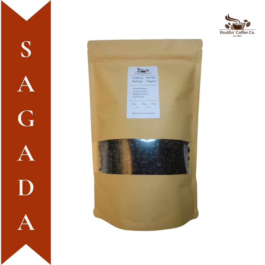 Hustlin' Coffee SAGADA (whole coarse grind medium grind fine