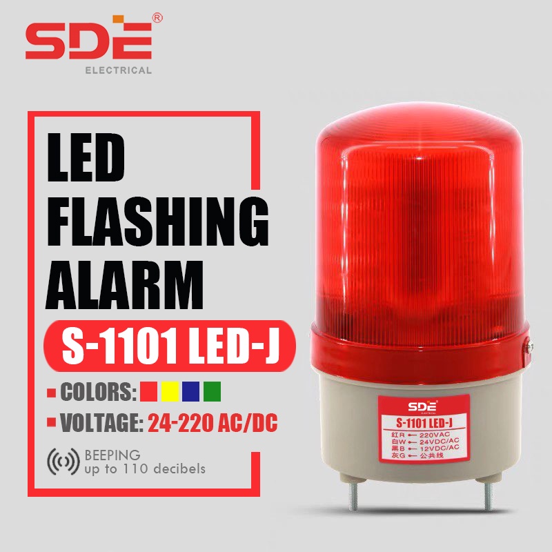 SDE LED FLASHING+ALARM >>LED WARNING LIGHT