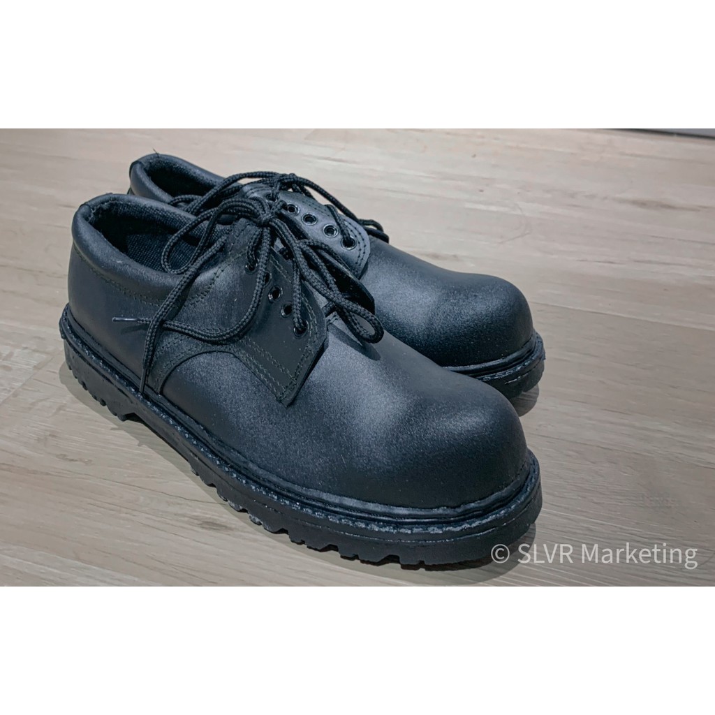 WALKING MACHINE Safety Working Shoes Low cut Safety Shoes Carabao Leather Marikina Shopee