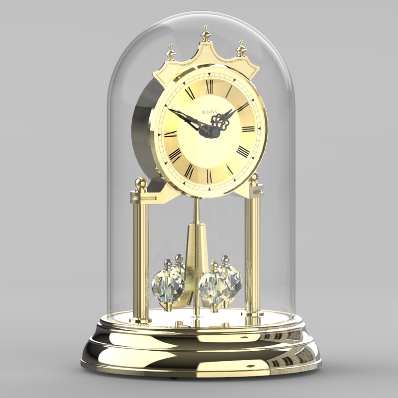 Metal Living Room Table Clock Nordic Creative Electronic Industrial