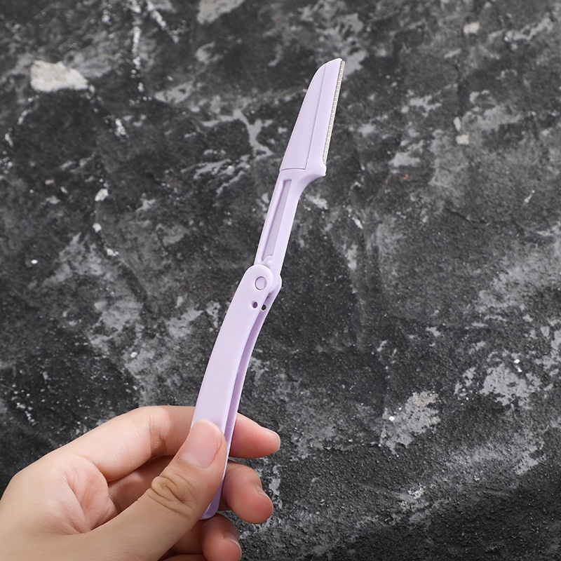 1/3Pcs/set Portable Eyebrow Trimmer Foldable Hair Remover Set Women Face Razor Eyebrow Trimmers