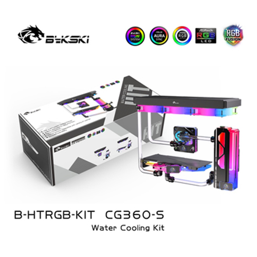 Bykski Water Cooler Kit For Hard Tube Acrylic/PETG Watercooling System