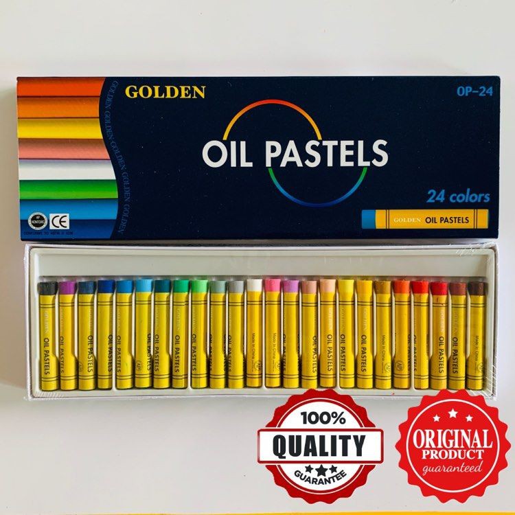 Golden Oil Pastels 24 colors Shopee Philippines