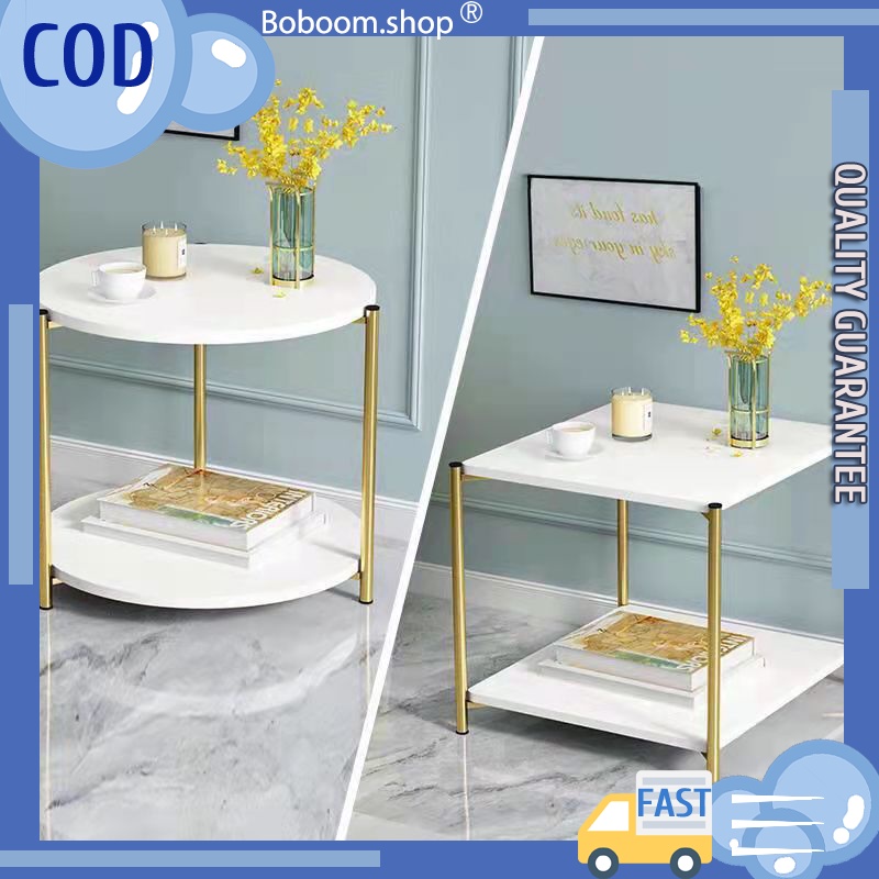 〽️COD〽️ Side Table Sofa Side Coffee Table Simple Bedside Square Table
