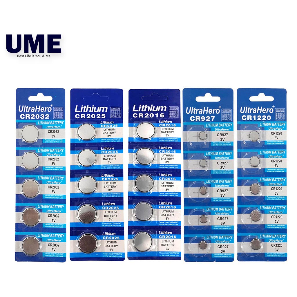 CR2032 CR2025 CR2016 CR927 CR1220 Primary Lithium Button Cell Battery