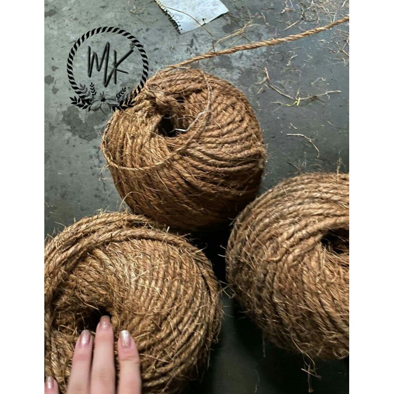 3ply / 5mm x 1 meter Manila Abaca Rope Shopee Philippines