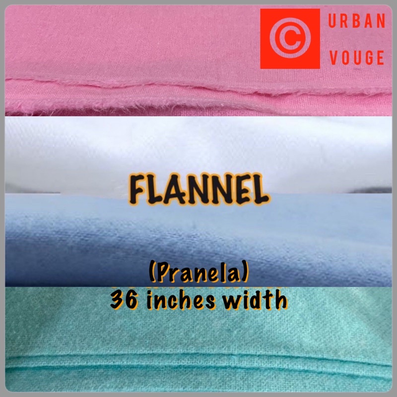 Flannel Cloth (Pranela) Cleaning Cloth 36 inches width Shopee Philippines