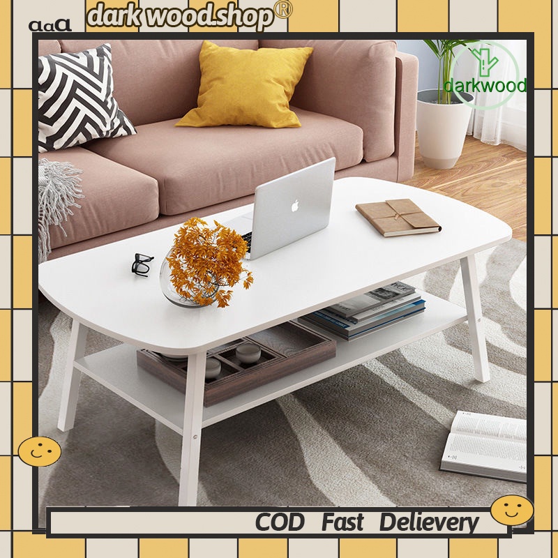 COD New Style Sofa Table 2 layers Coffee Table Tea Desk Center Table
