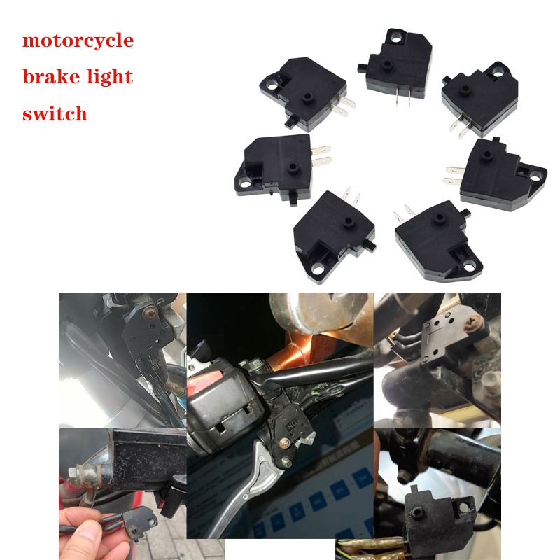 (5pcs) motorcycle brake light switch scooter brake pump left and right