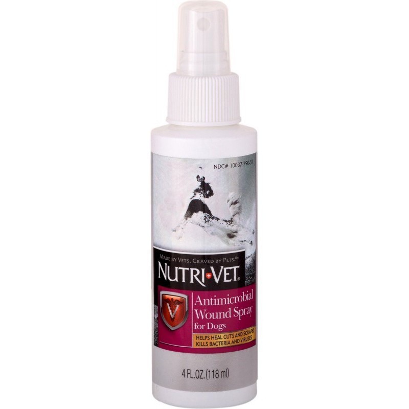 Nutrivet Antimicrobial Wound Spray for Dogs Shopee Philippines