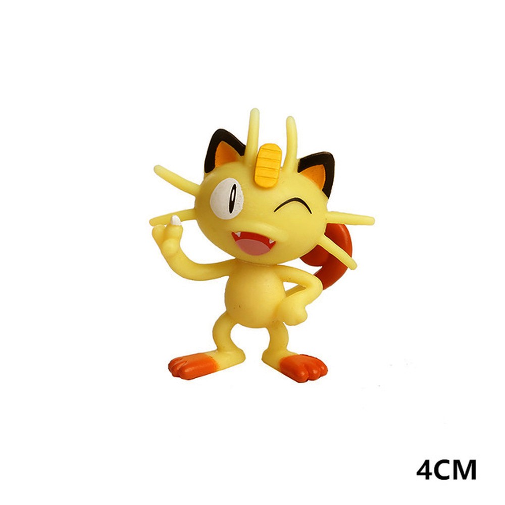 LANFY Anime Pokemon Figures Litten Action Figures Pikachu Figures