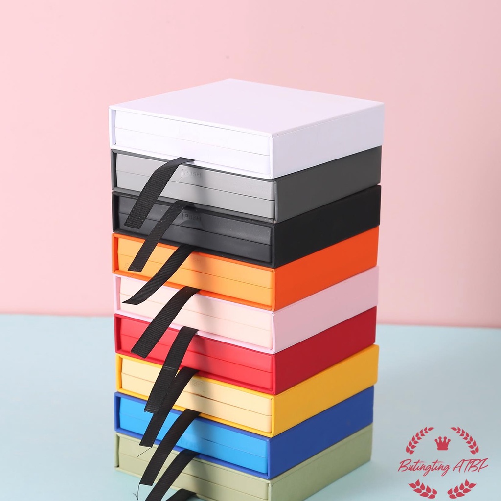 PTE transparent suspension box drawer cardboard box jewelry packaging display storage box