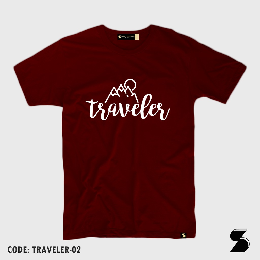 WANDERER / TRAVEL / EXPLORER Statement Tshirt Spectee MNL Tee
