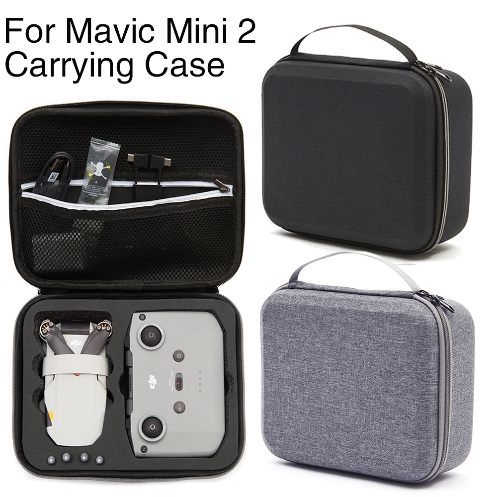 Mini Storage Bag Carrying Case Suitcase Drone Controller Travel Box for
