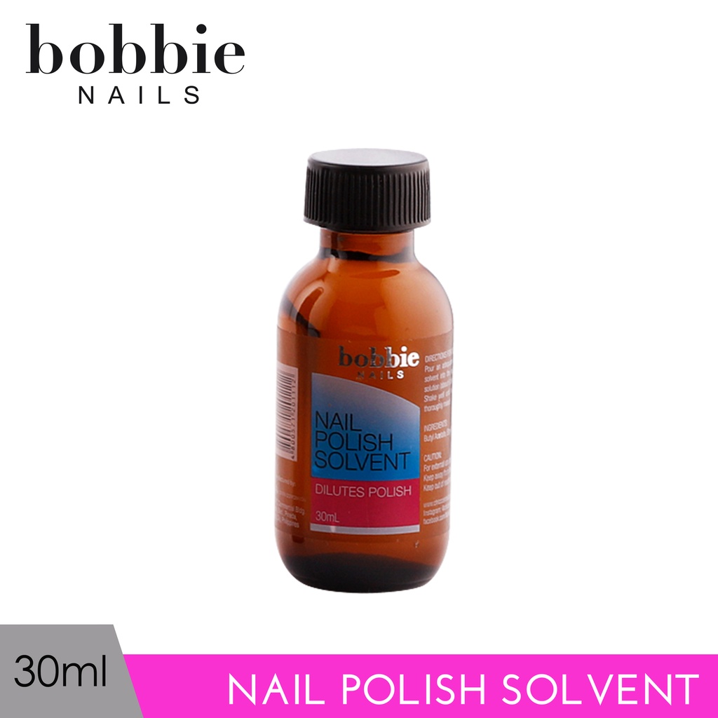 Bobbie Nails Nail Polish Solvent 30ml Shopee Philippines